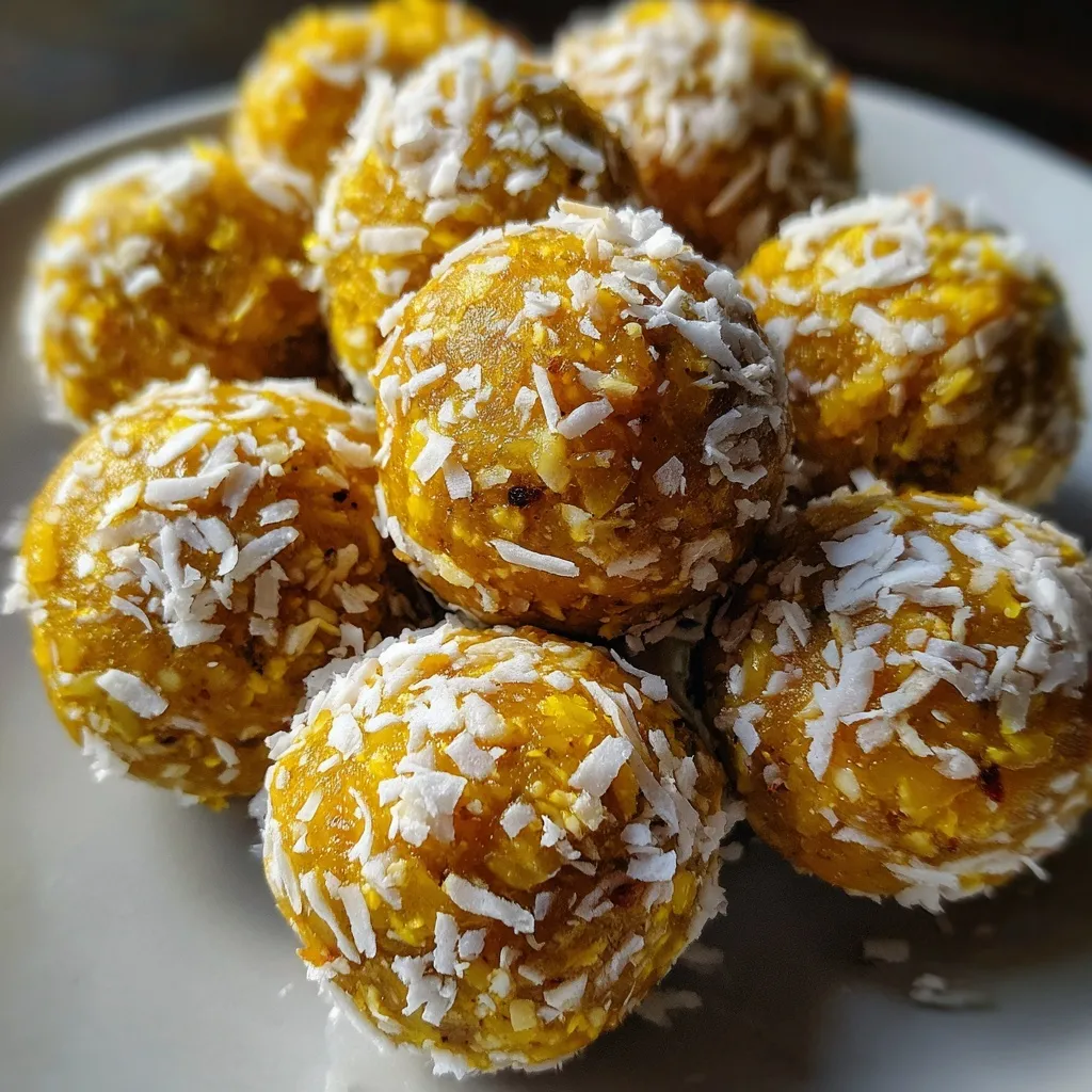 Coconut Pineapple Energy Balls