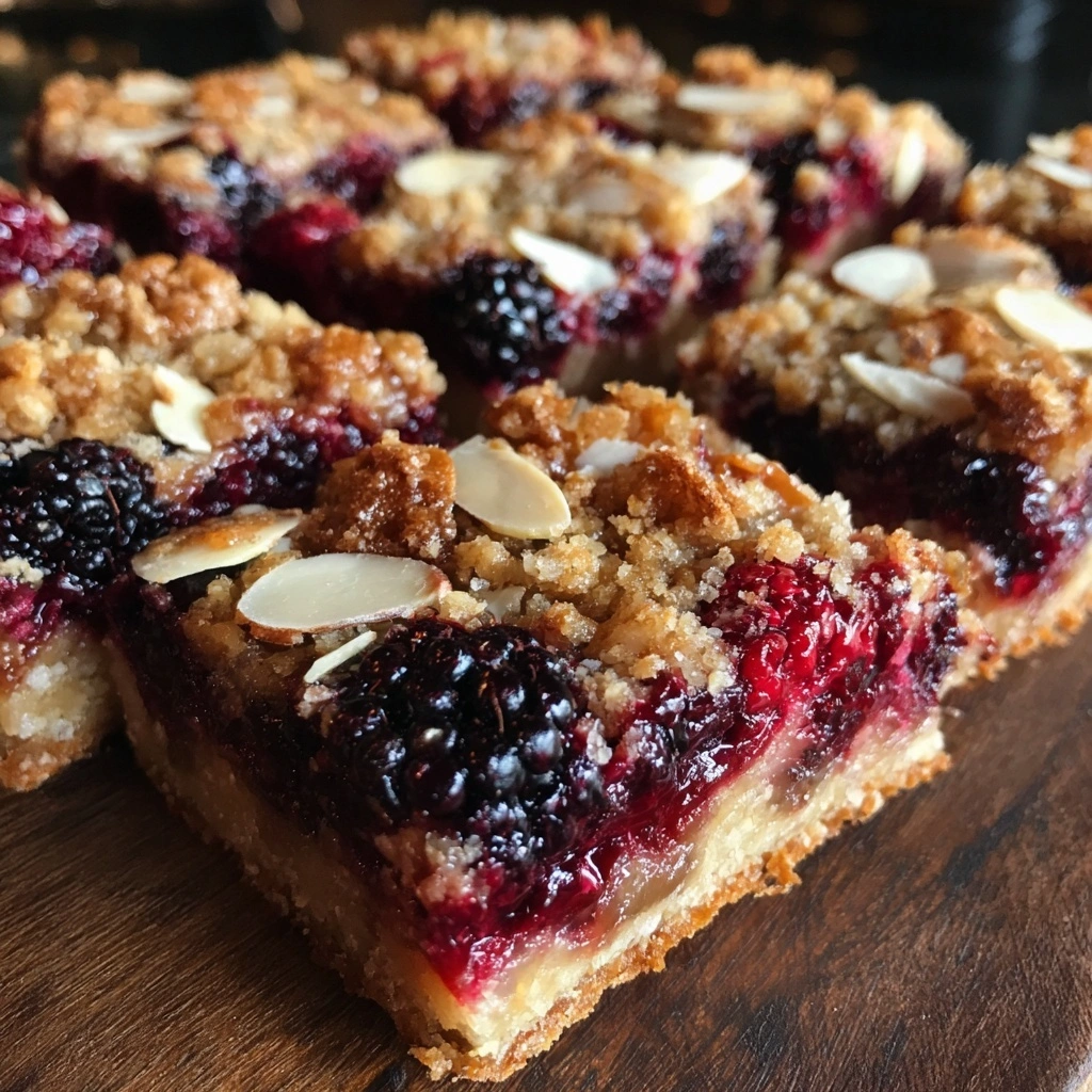 Berry Almond Streusel Bars