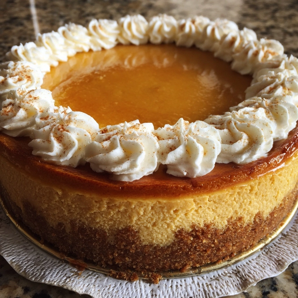 Pumpkin Spice Latte Cheesecake