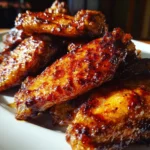 Air-Fried BBQ Chicken Wings