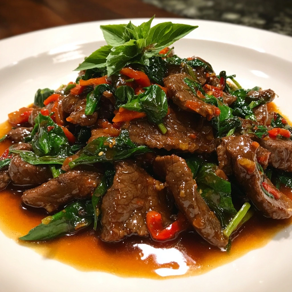 Thai Basil Beef Stir-Fry