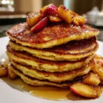 Cinnamon Apple Protein Pancakes