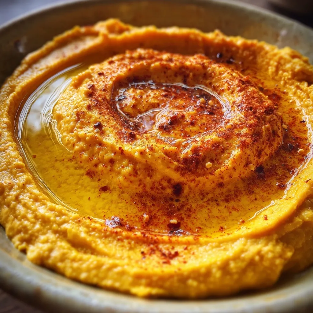 Spiced Sweet Potato Hummus