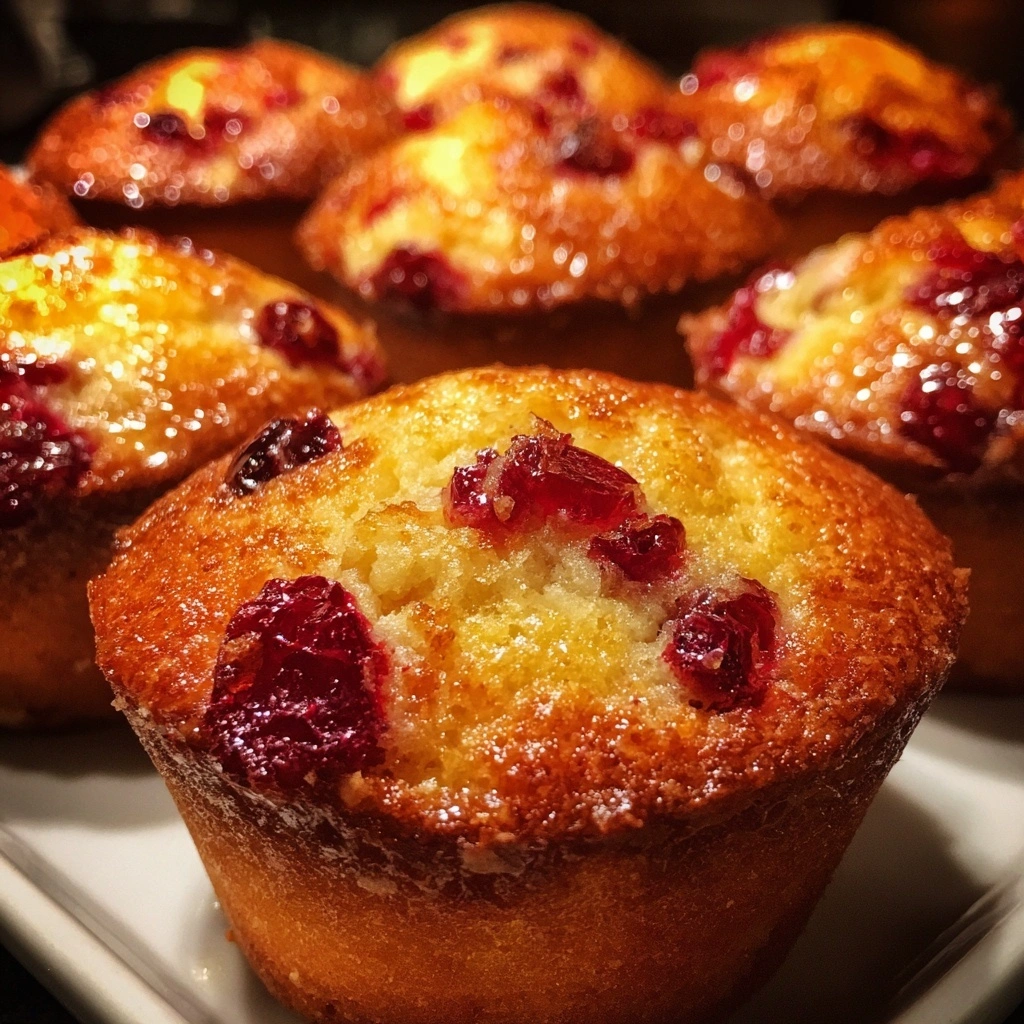 Cranberry Orange Breakfast Muffins