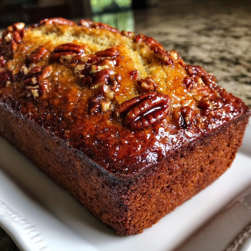 Maple Pecan Banana Bread