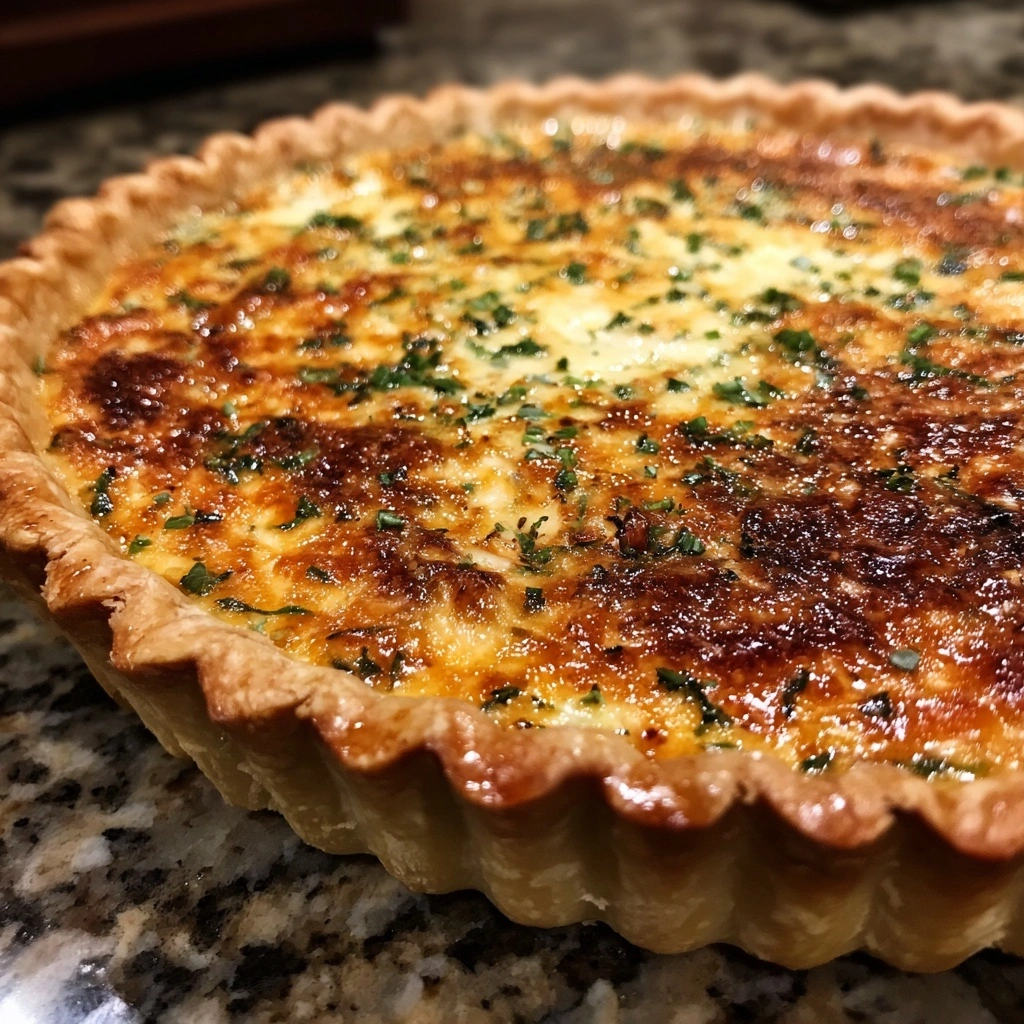 Herb and Cheese Quiche