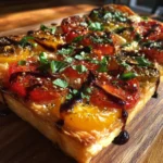 Heirloom Tomato and Feta Tart
