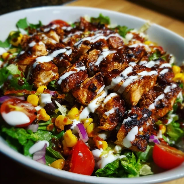 Southern-Style BBQ Chicken Salad
