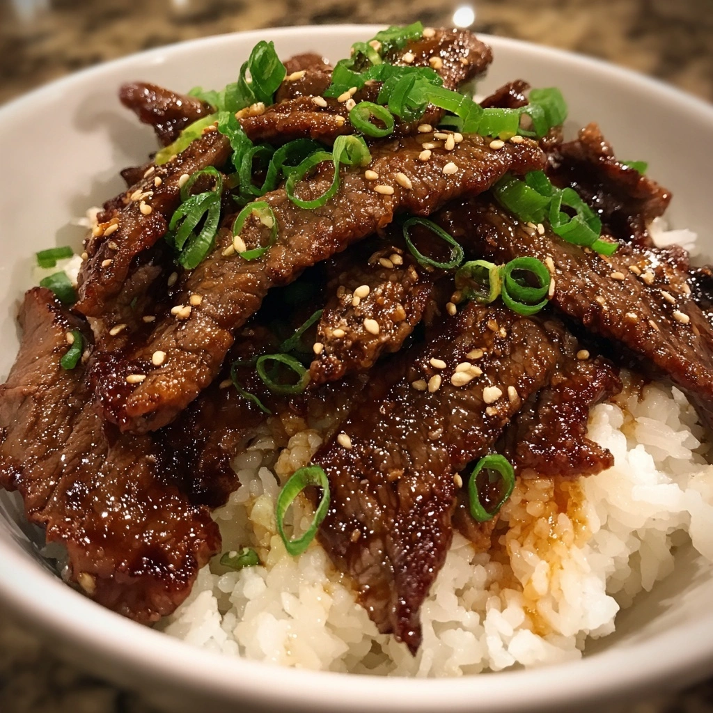Korean BBQ Beef Bowl