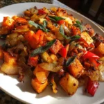 Sweet Potato and Sage Breakfast Hash