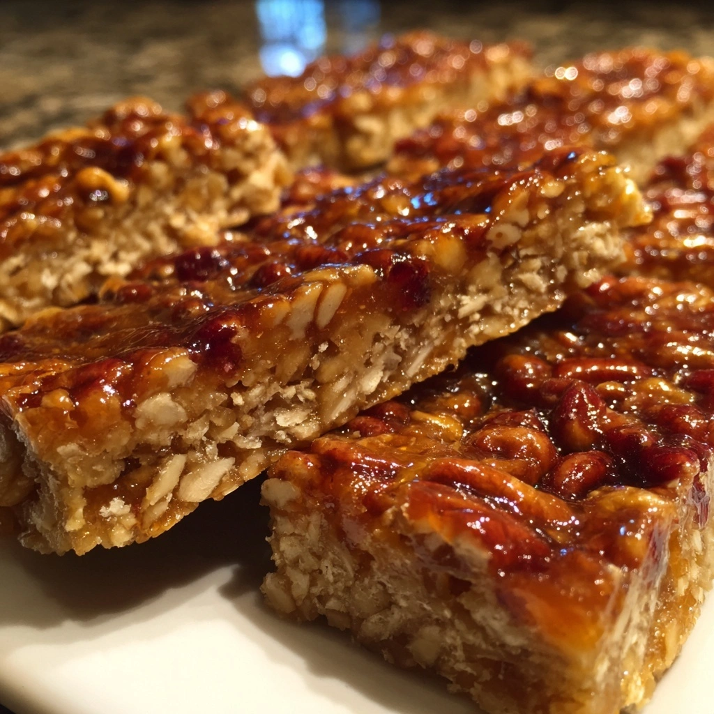 Maple Pecan Granola Bars