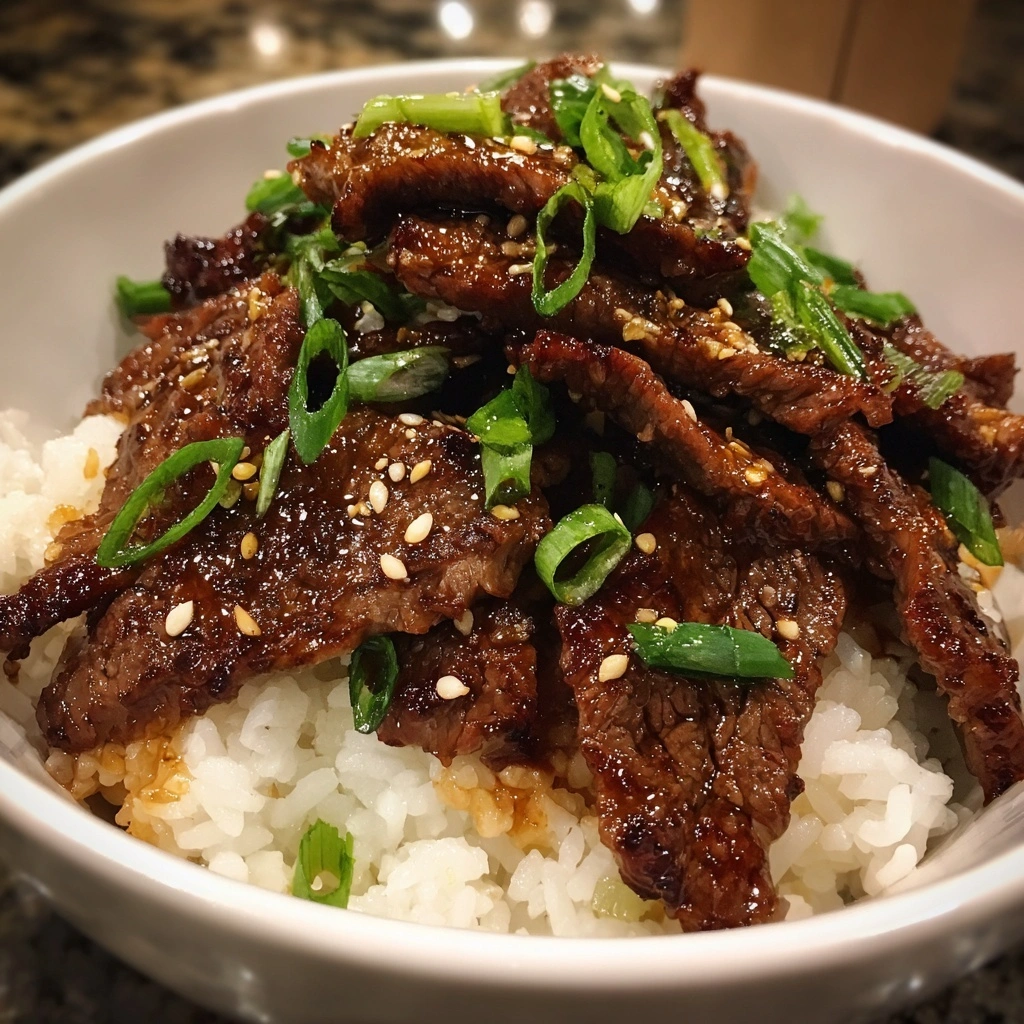 Korean BBQ Beef Bowl