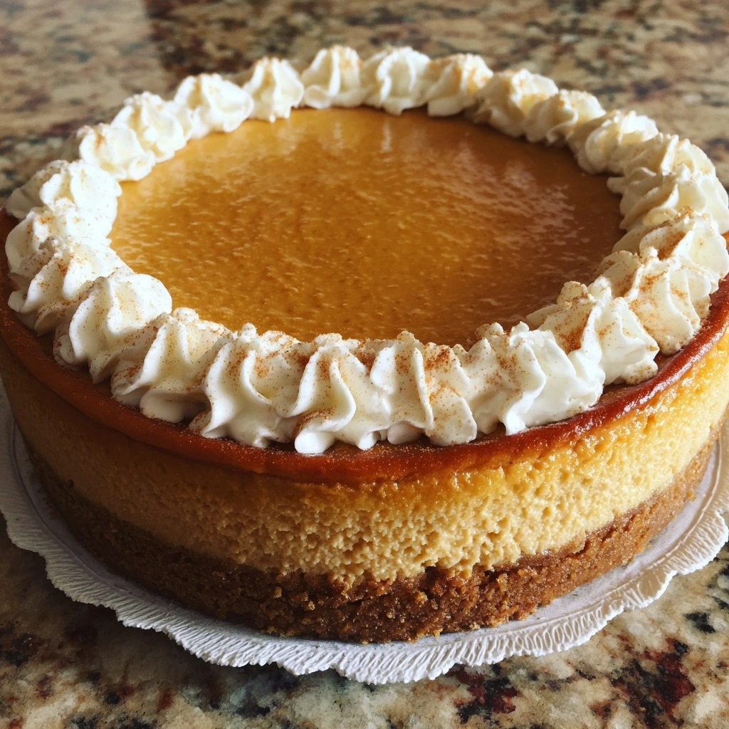 Pumpkin Spice Latte Cheesecake