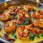 Tuscan Garlic Butter Shrimp