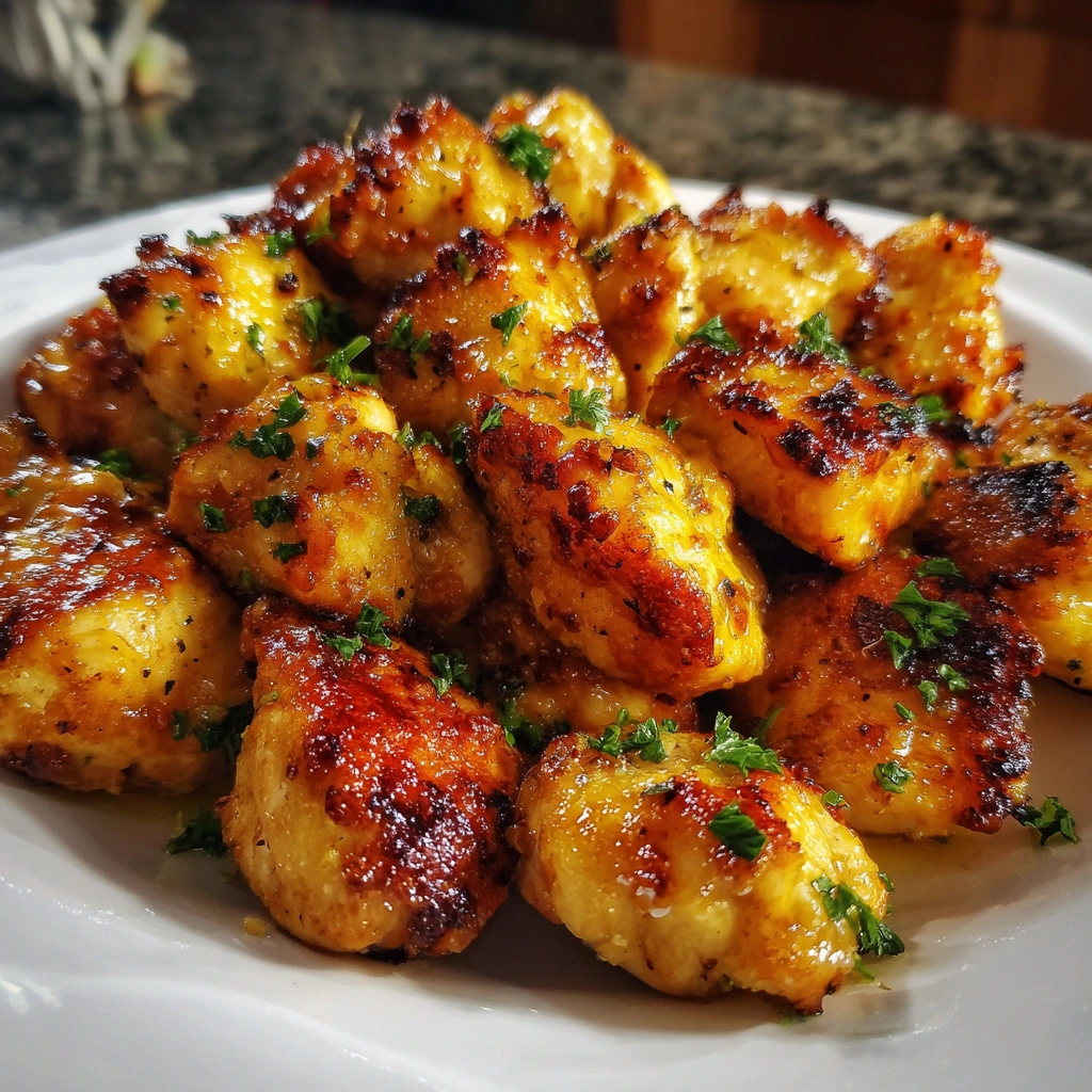 Air Fryer Lemon Chicken Bites