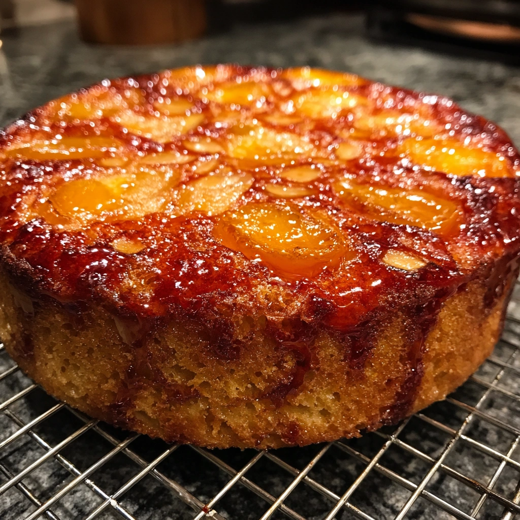 Apricot Honey Almond Cake