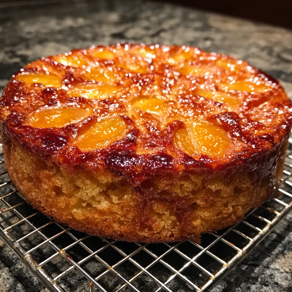 Apricot Honey Almond Cake