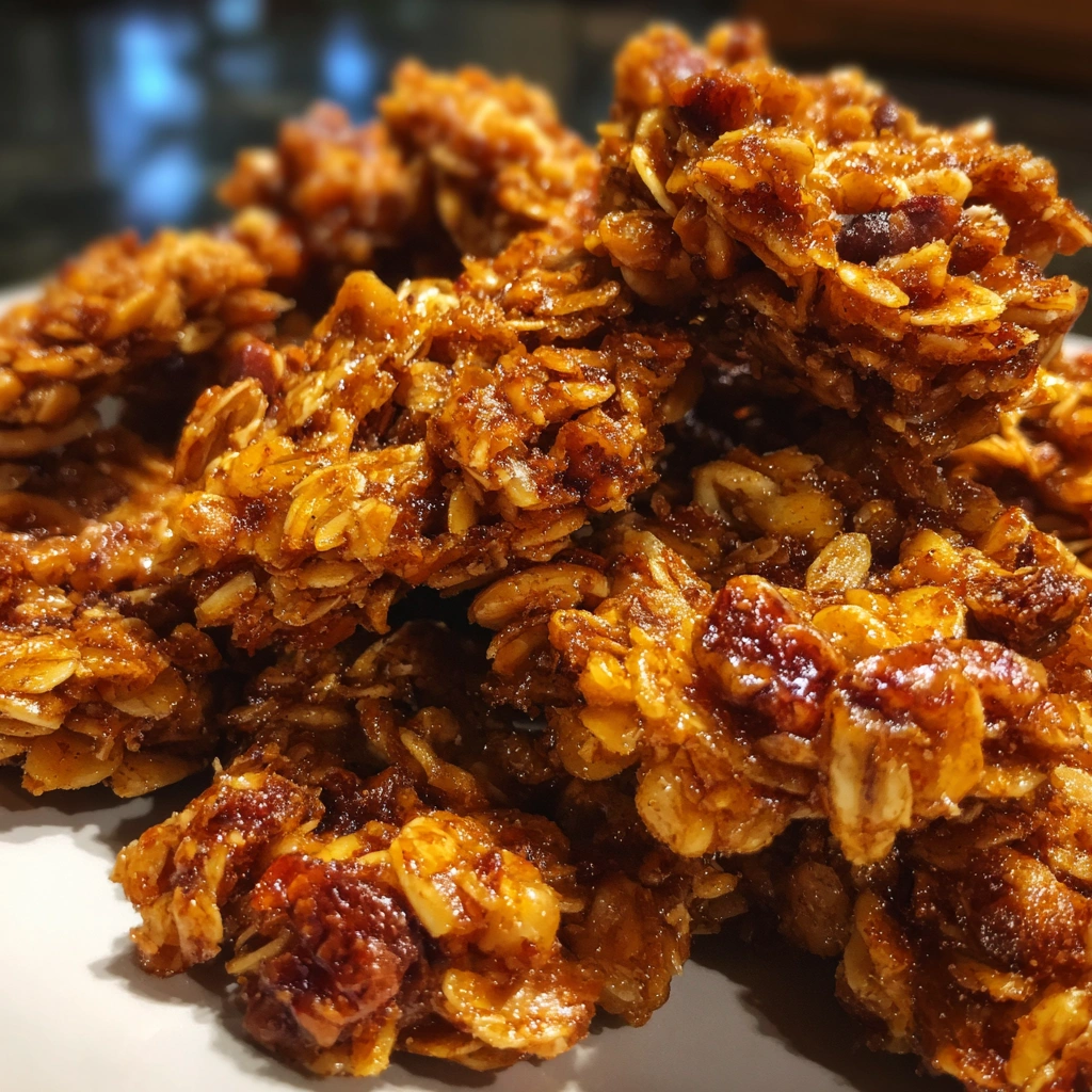 Banana Bread Granola Snack Clusters