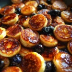 Blueberry Pancake Cereal with Maple Drizzle