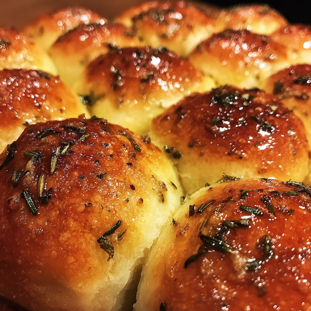 Buttery Herb Pull-Apart Dinner Rolls