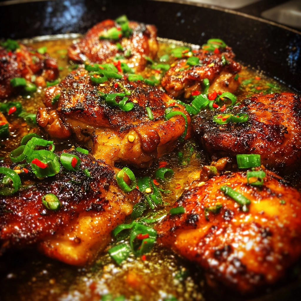 Caramelised Soy Chicken in Garlic Ginger Broth 2