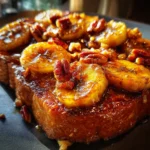 Caramelized Banana & Pecan Toast