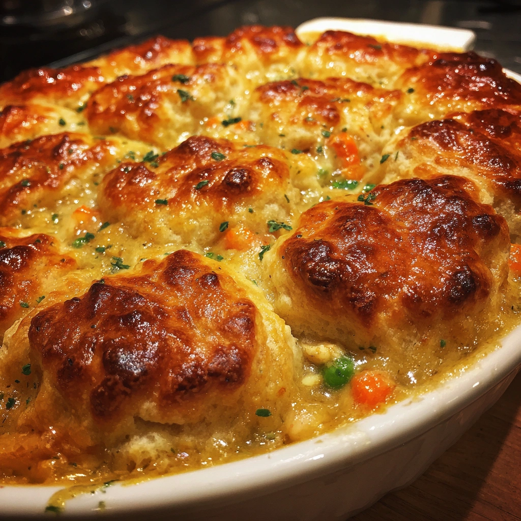 Cheddar Biscuit Seafood Pot Pie 2