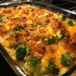 Cheesy Broccoli Rice Casserole