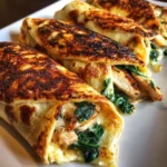 Cheesy Garlic Chicken Wraps