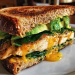 Chicken Avocado Melt Sandwich