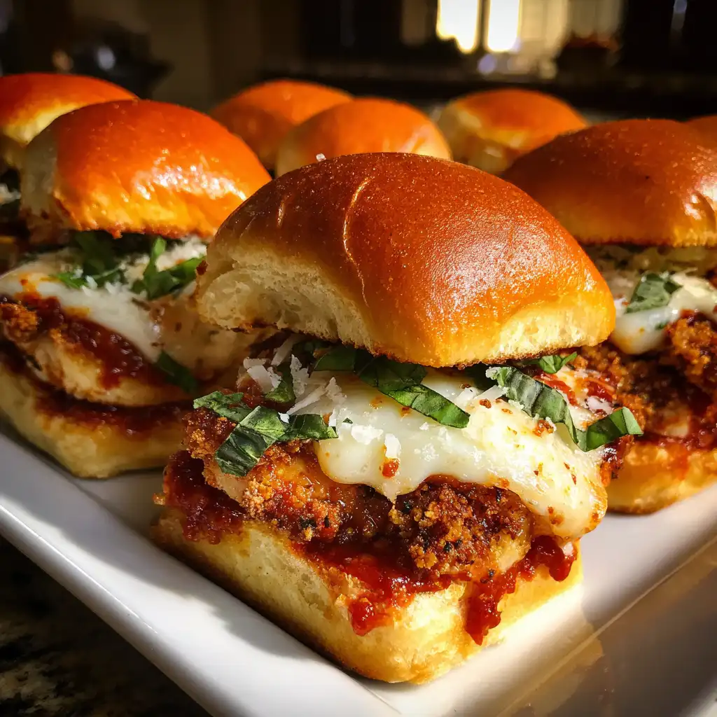 Chicken Parmesan Sliders