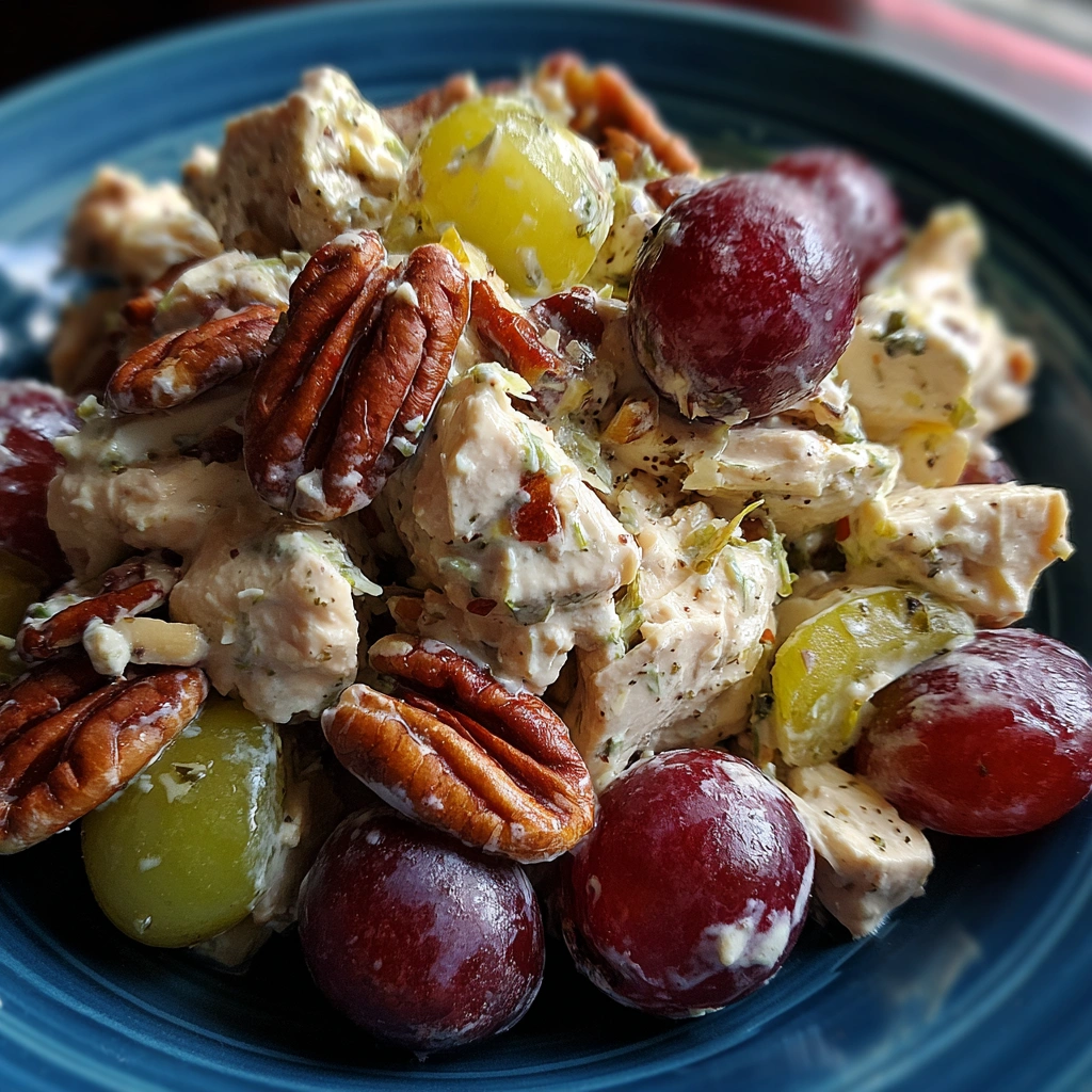 Chicken Salad with Grapes and Pecans