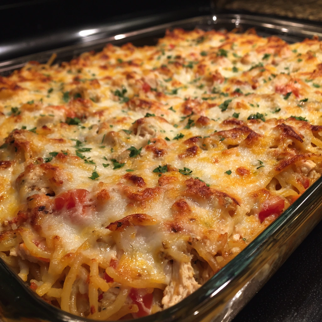 Chicken Spaghetti Casserole