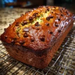 Chocolate Chip Zucchini Bread Loaf