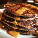 Chocolate Peanut Butter Protein Pancakes