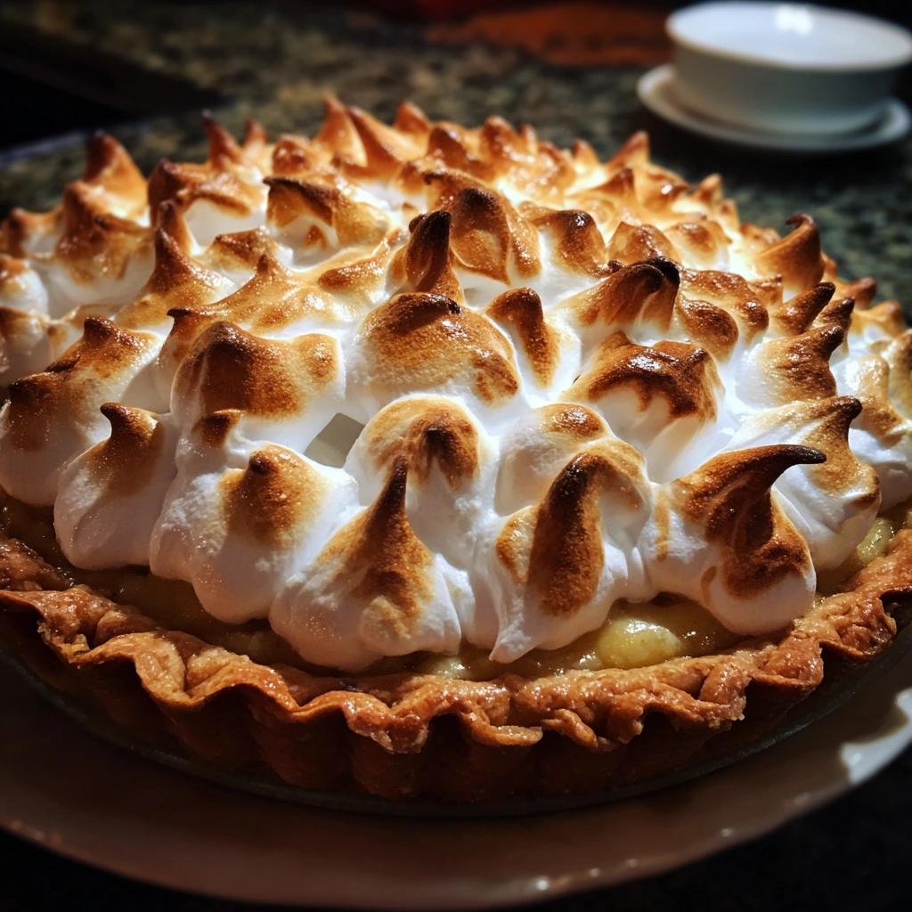 Coconut Cream Pie with Toasted Meringue