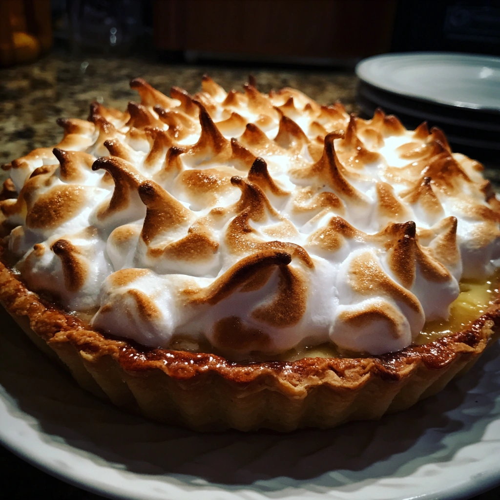 Coconut Cream Pie with Toasted Meringue