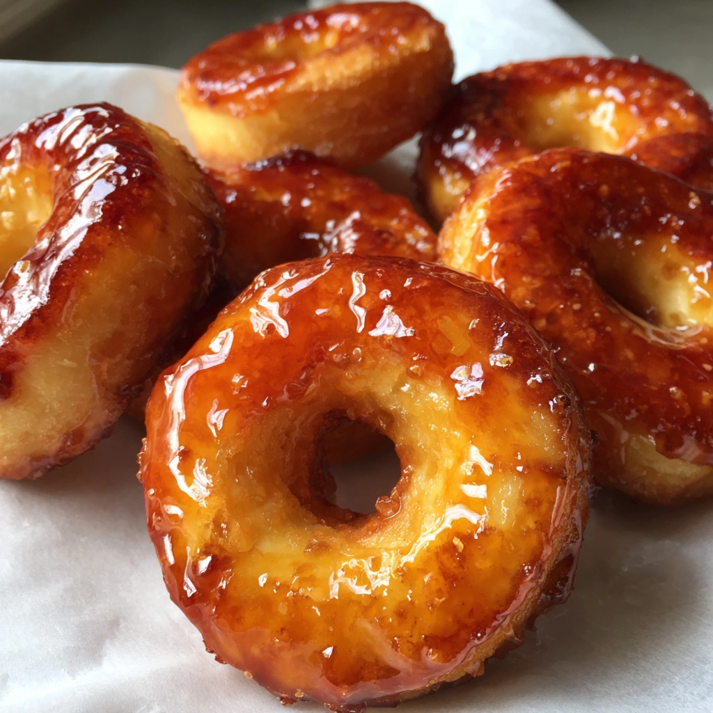 Condensed Milk & Honey Glazed Donuts