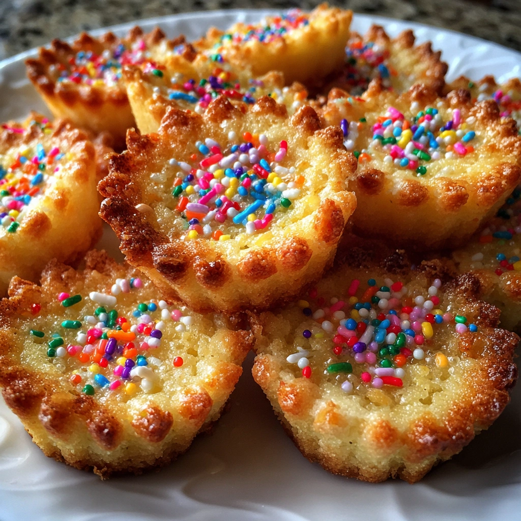 Confetti Cookie Cups