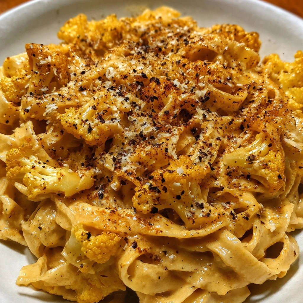 Creamy Cauliflower Alfredo Pasta