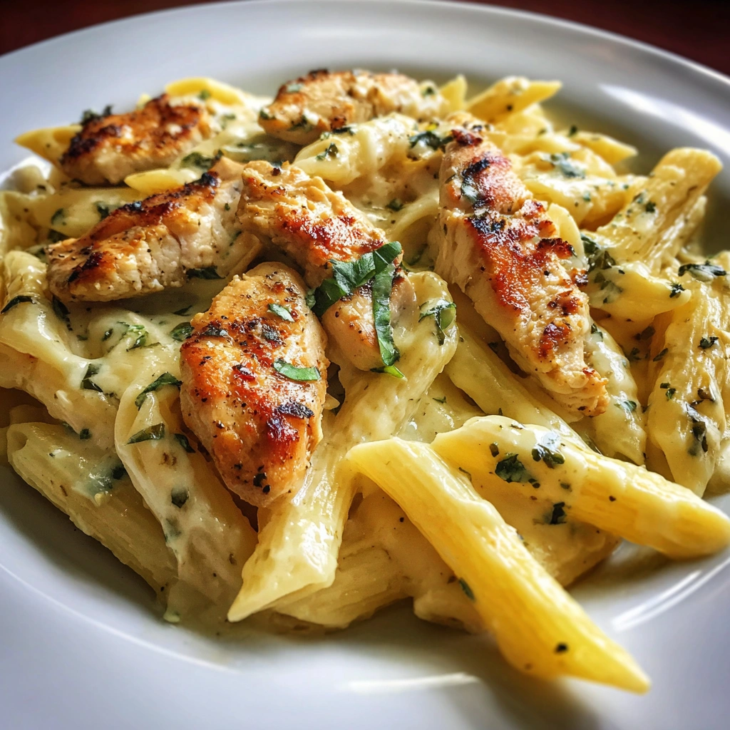 Creamy Garlic Parmesan Chicken Pasta