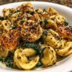 Creamy Garlic Parmesan Chicken Tortellini
