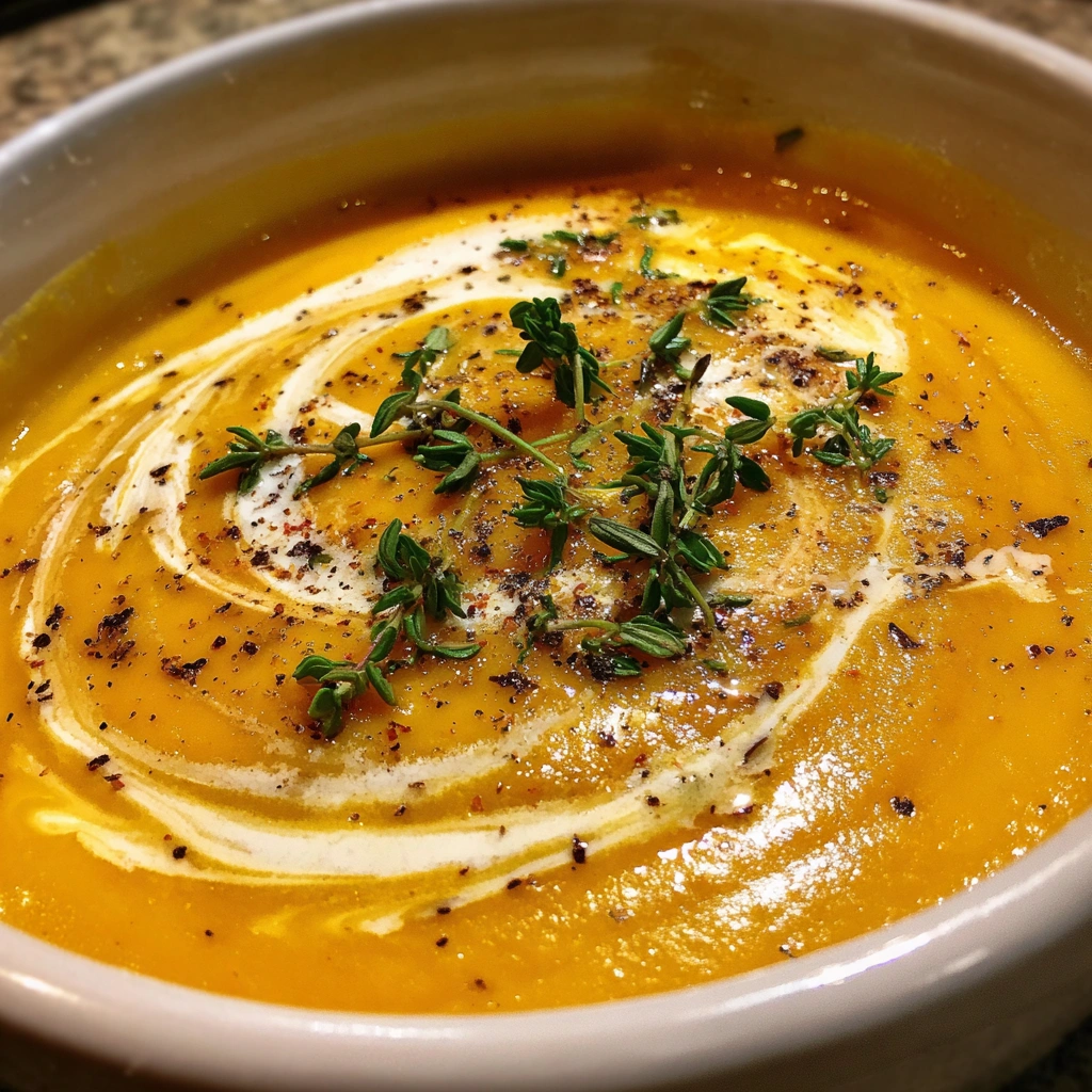 Creamy Roasted Butternut Squash Soup