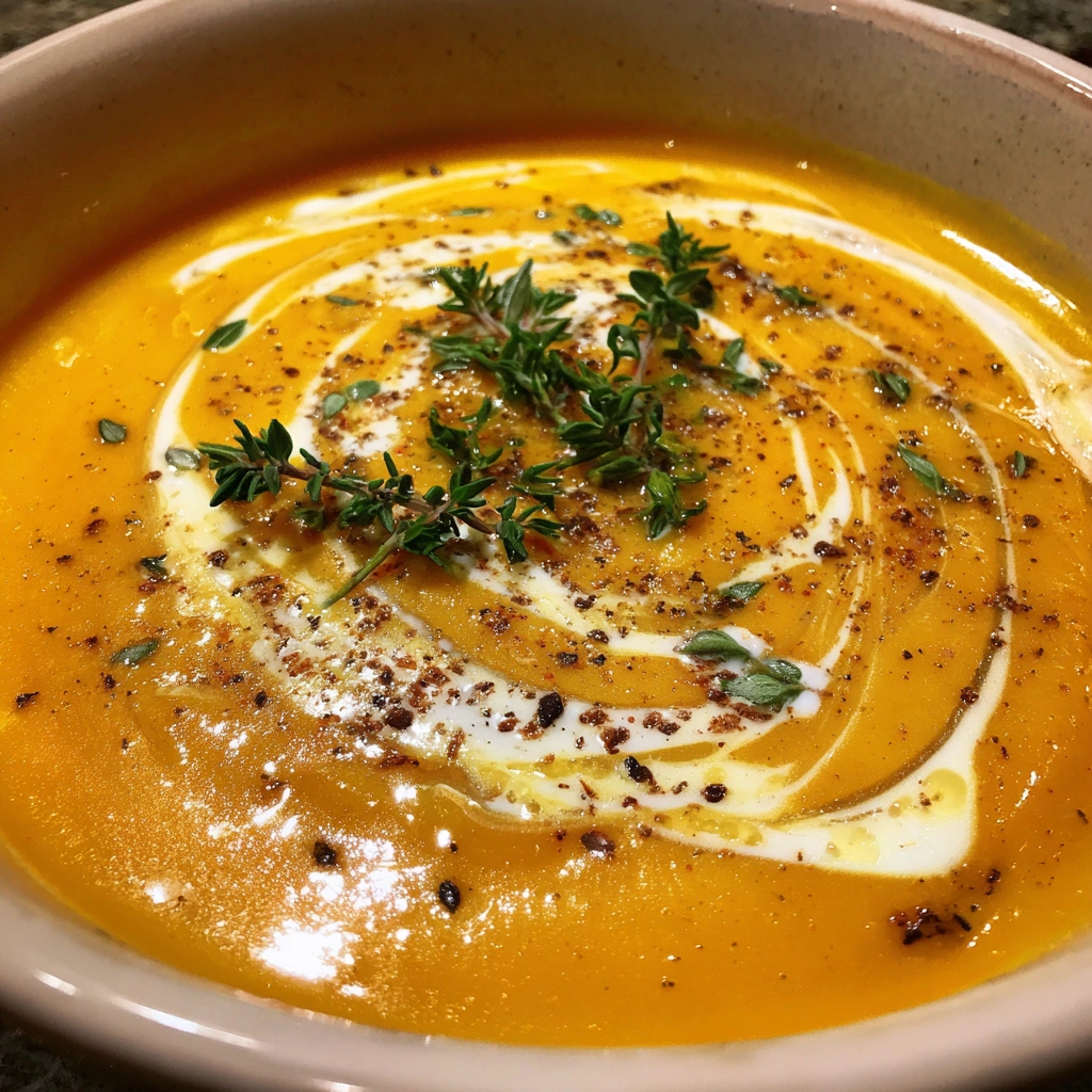 Creamy Roasted Butternut Squash Soup