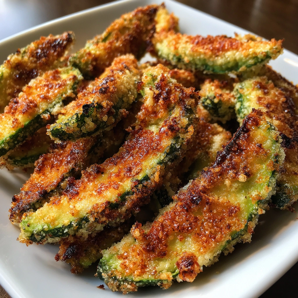 Crispy Parmesan Avocado Fries