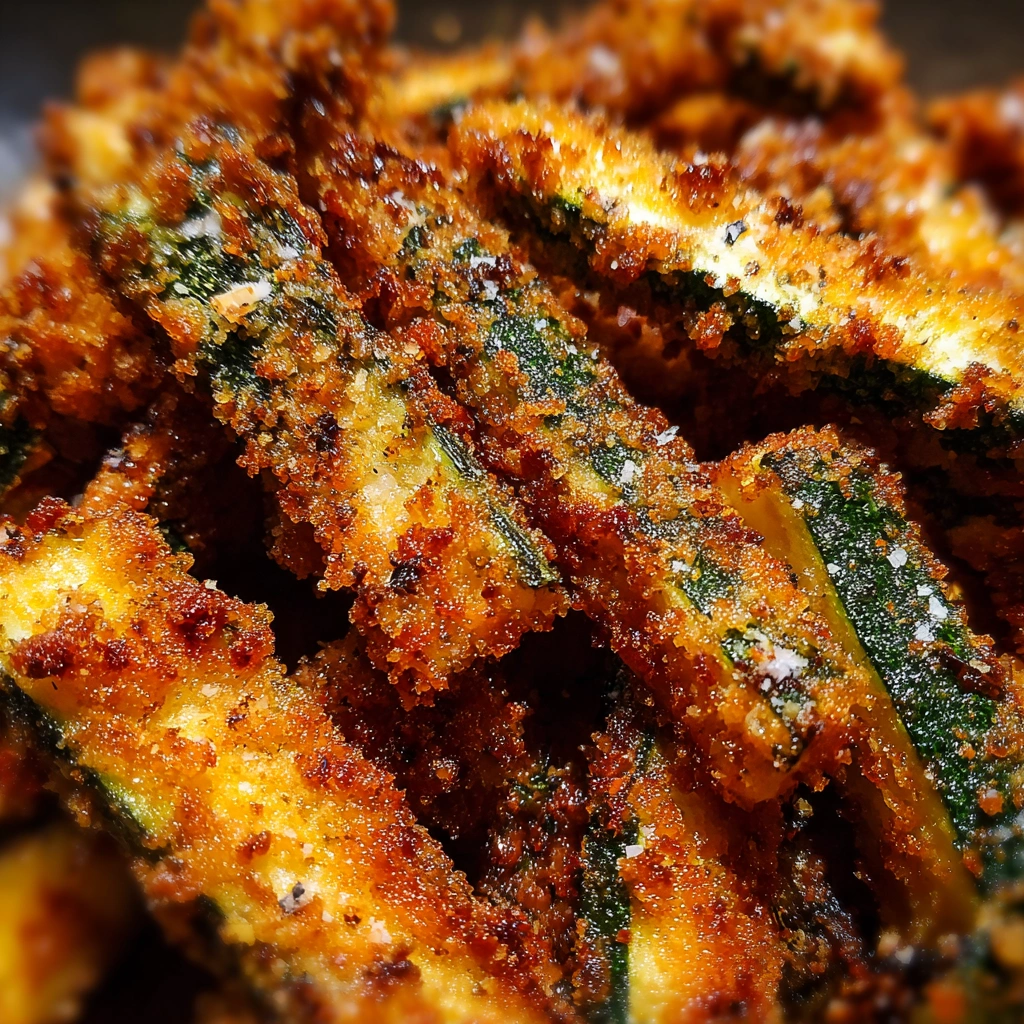 Crispy Parmesan Zucchini Fries