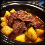 Crockpot Chipotle Pineapple Pot Roast Bowl