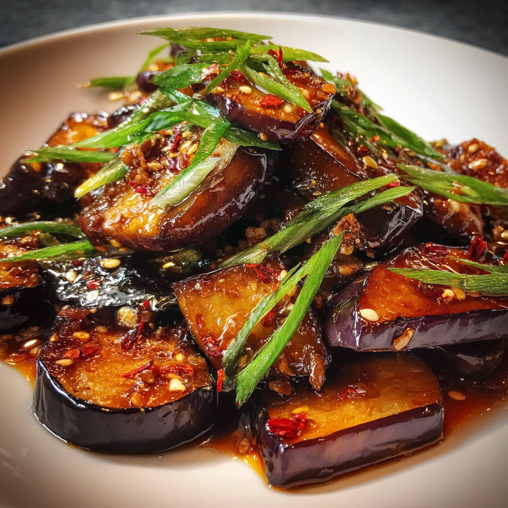 Eggplant with Garlic Sauce