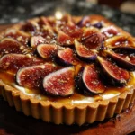 Fig and Mascarpone Tart with Honey Drizzle
