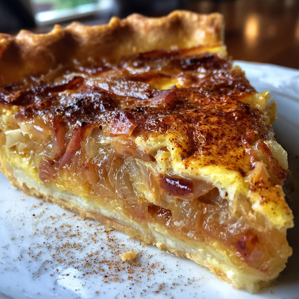 German Onion Pie